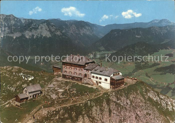 Watzmannhaus Fliegeraufnahme