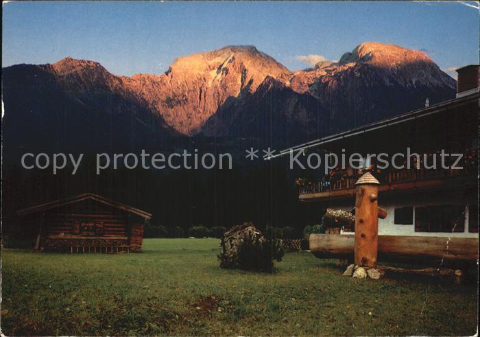 BERCHTESGADEN Bayern Kehlstein Goell und Brett