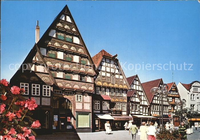 Bad Salzuflen Fachwerkhaus in Fussgaengerzone