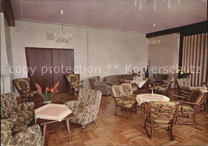 Allendorf Bad Sooden Sonneberg Sanatorium Gesellschaftsraum