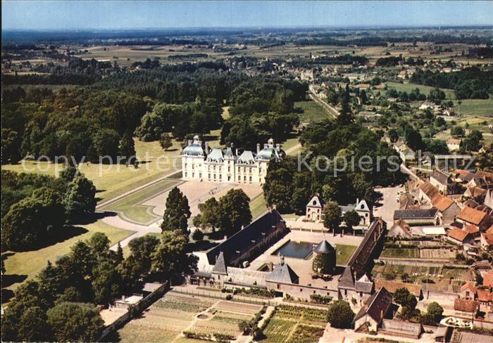 Cheverny Fliegeraufnahme Chateau