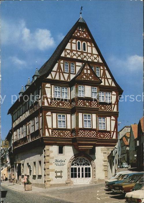 Miltenberg Main Hotel Riesen Fachwerk