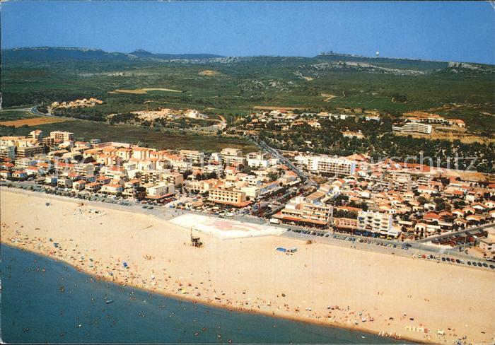 Narbonne Plage Fliegeraufnahme
