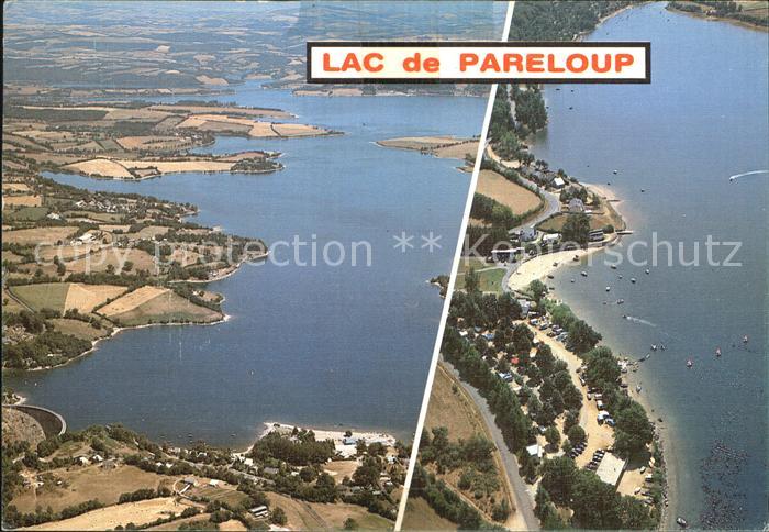 Salles-Curan Le Lac de Pareloup Fliegeraufnahme