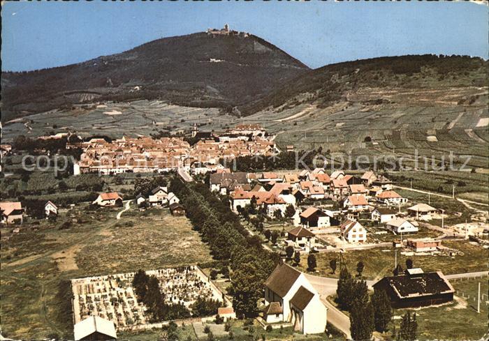 Colmar Haut Rhin Elsass St. Hippolyte Fliegeraufnahme