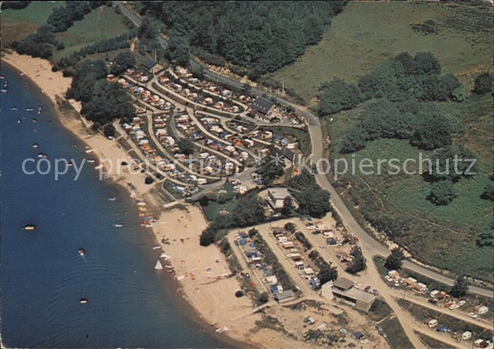 Salles-Curan Fliegeraufnahme Camping Beau Rivage Lac