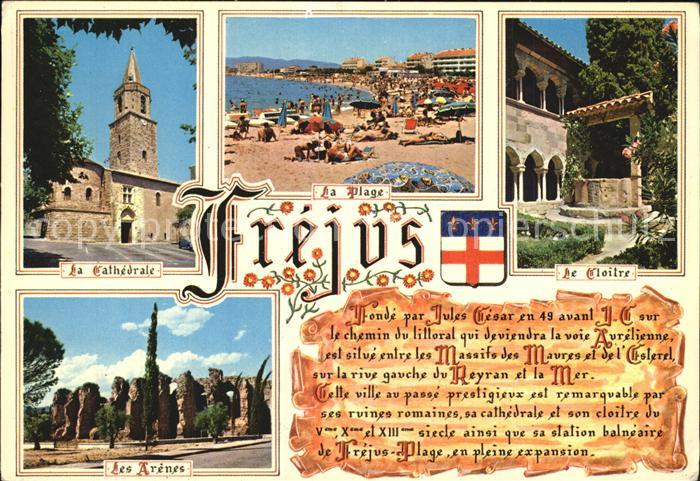 Frejus Les Arenes Cloitre Plage Cathedrale