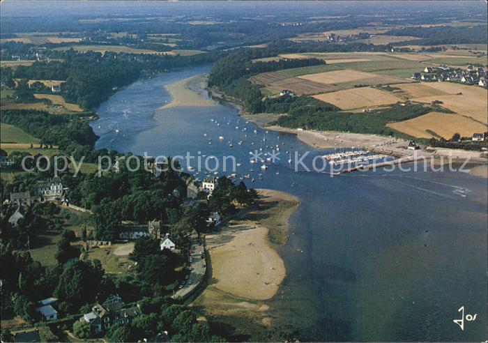 Pouldu Le Fliegeraufnahme Seepartie