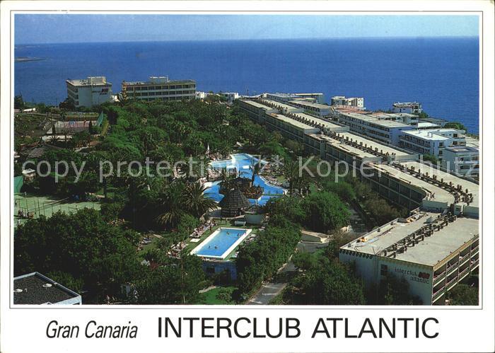 Gran Canaria Fliegeraufnahme Interclub Atlantik Hotel