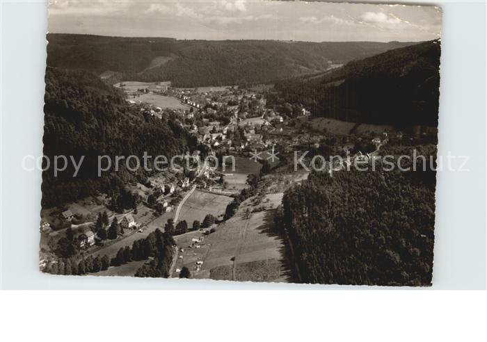 Herrenalb Bad Herrenalb Fliegeraufnahme