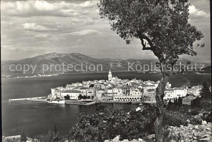 Korcula Inselpanorama