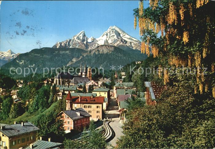 BERCHTESGADEN Bayern mit Watzmann