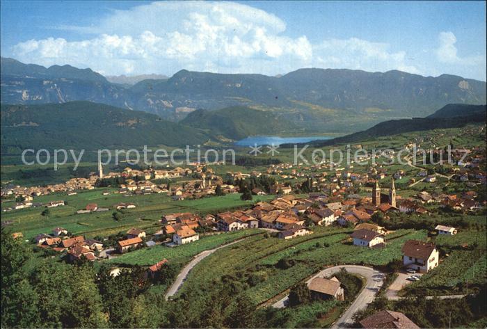 Kaltern Weinstrasse Tirol Fliegeraufnahme