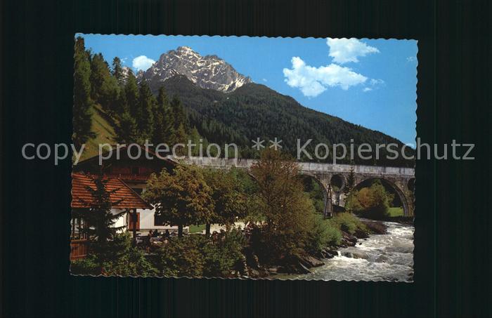 Stubaital Restaurant Cafe Kirchbruecke Forellenstation