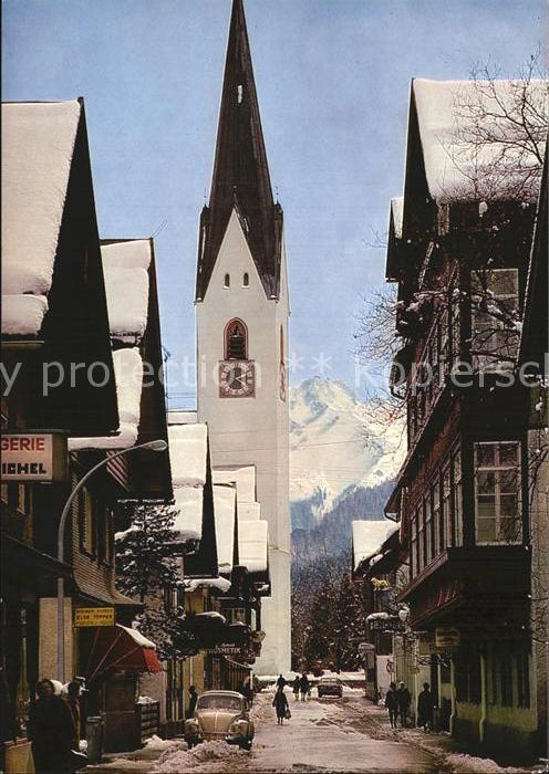 Oberstdorf Kirchstrasse Kirche