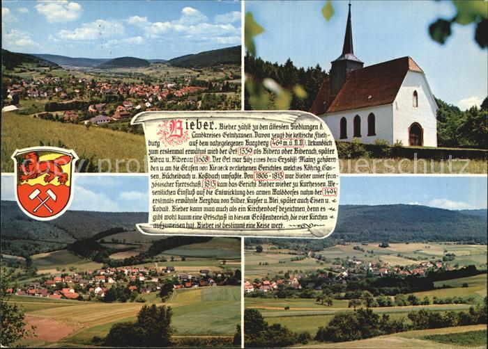 Bieber Spessart Panorama Kirche