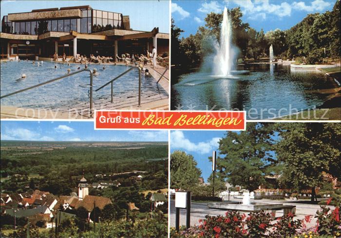Bad Bellingen Mineral Thermalbad Fontaene Panorama Park