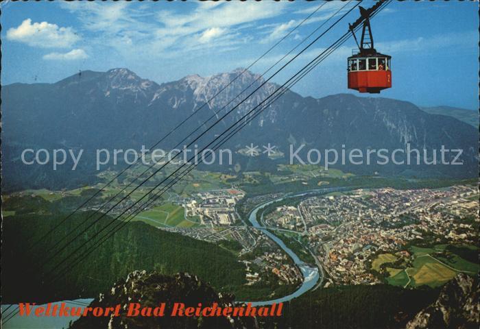 Bad Reichenhall Predigtstuhlbahn Panorama Hochstaufen