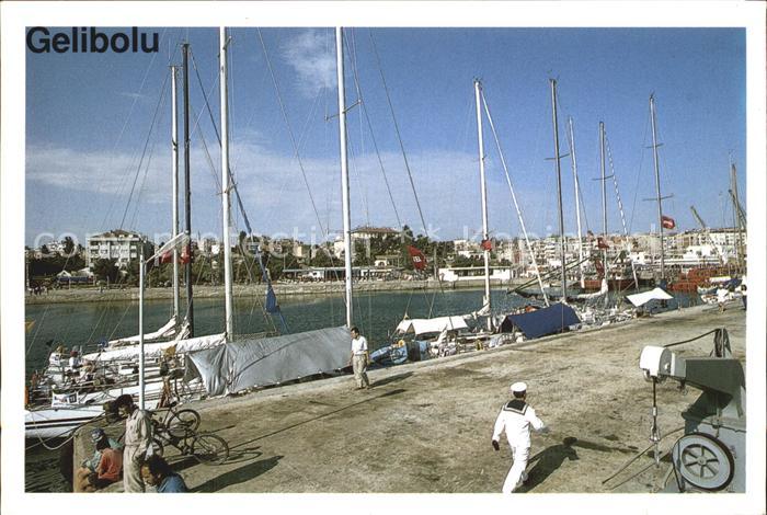 Gelibolu Hafenpartie