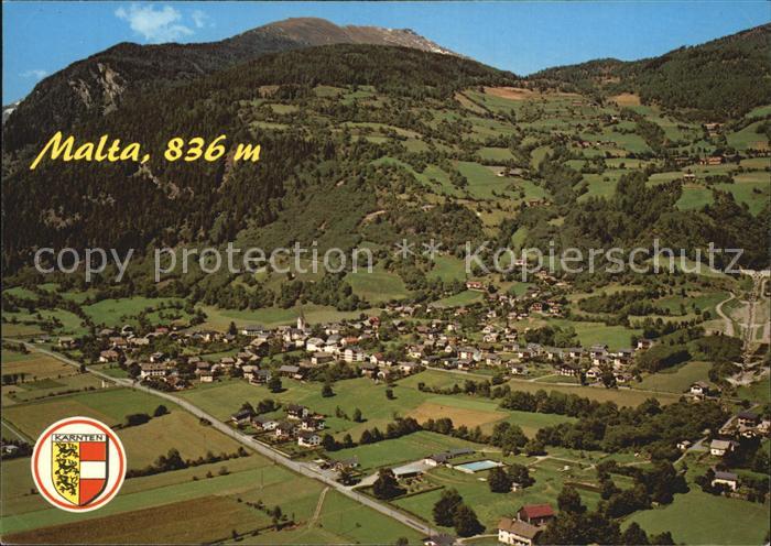 Malta Kaernten Fliegeraufnahme