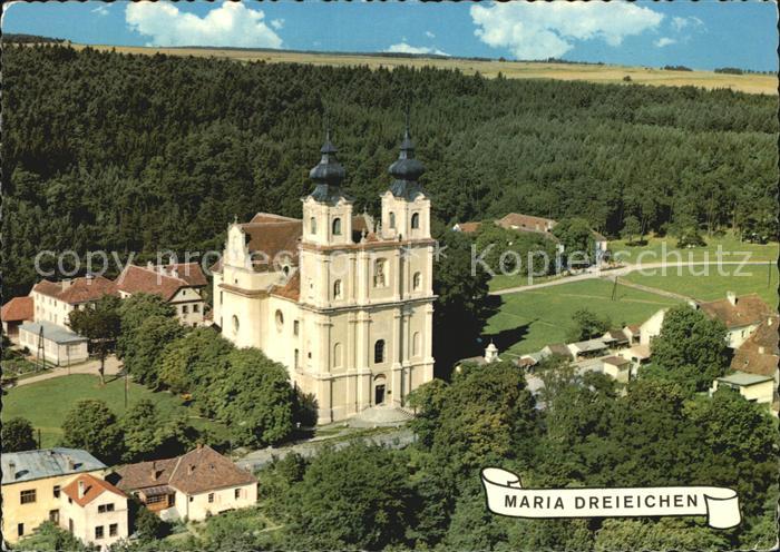 Maria Dreieichen Wallfahrtskirche Fliegeraufnahme