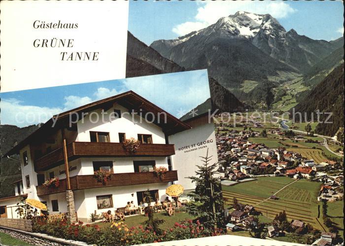 Mayrhofen Zillertal Gaestehaus Gruene Tanne