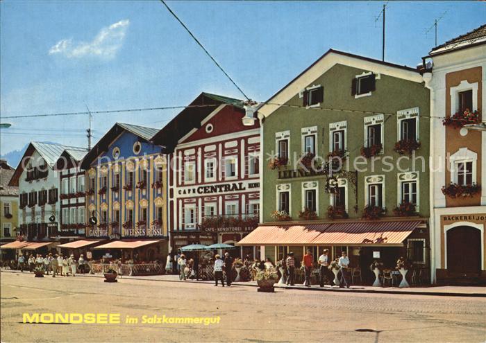 Mondsee Salzkammergut Hauptplatz