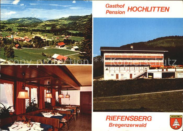 Riefensberg Panorama Gasthof Pension Hochlitten Gaststube