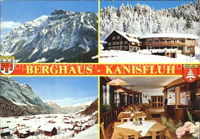 Schnepfau Vorarlberg Berghaus Kanisfluh Schnepfegg Gastraum Panorama