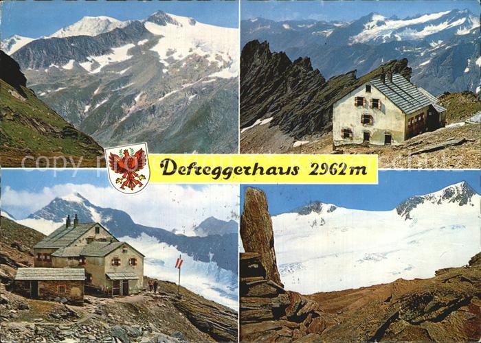 Praegraten Grossvenediger Defreggerhaus Malhamgruppe Frostnitztoerl Rainerhorn