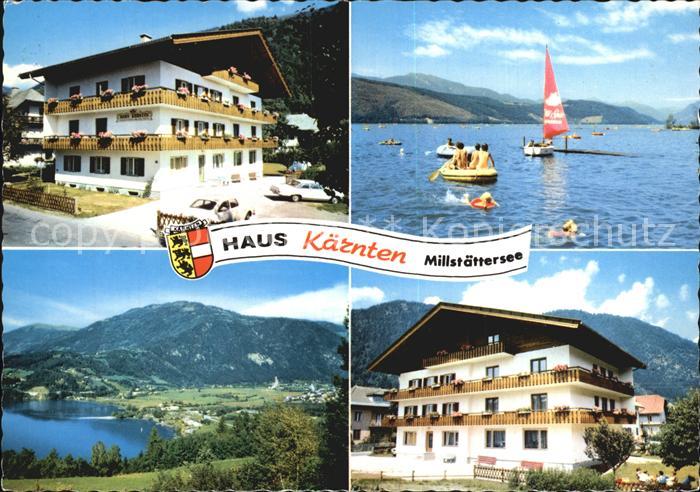 Doebriach Millstaettersee Haus Kaernten Segelpartien