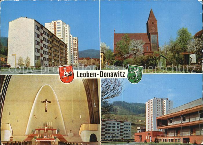 Donawitz Wohnblocks Kirche Inneres