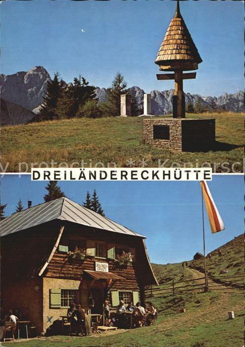 Arnoldstein Dreilaendereckhuette Seitschacheralm