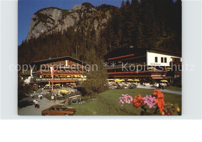 Eng Hinterriss Tirol Alpengasthof und Cafe Eng