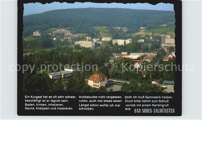 Bad Soden-Salmuenster Fliegeraufnahme