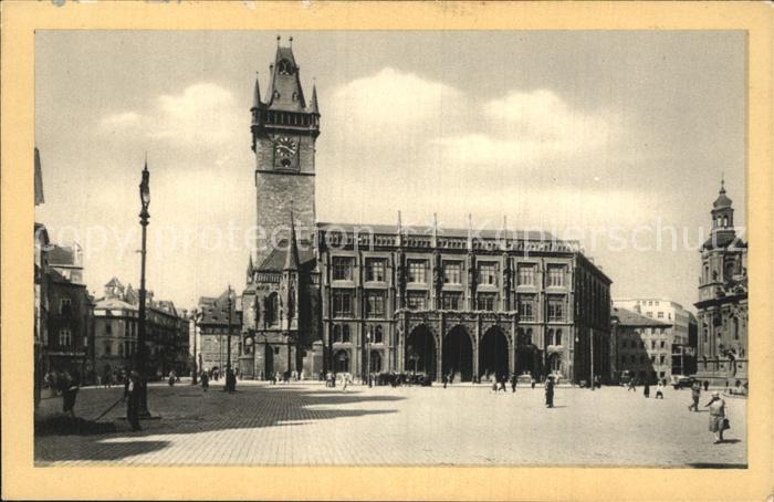 Praha Prahy Prague Staromestska radnice