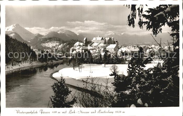 Fuessen Allgaeu Lech-Stausee Breitenberg