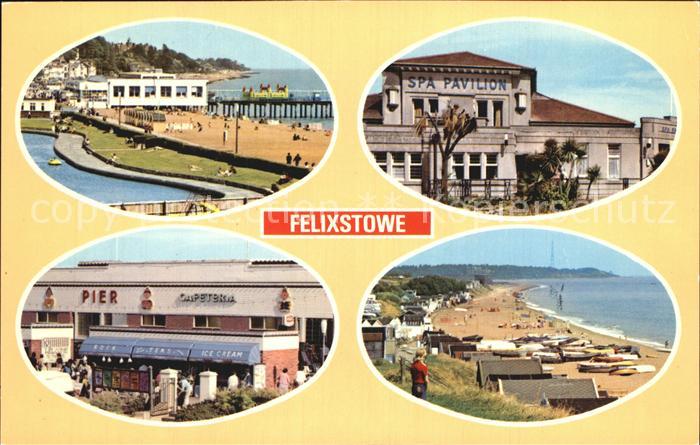 Felixstowe Suffolk Coastal Spa Pavilion Strand Pier