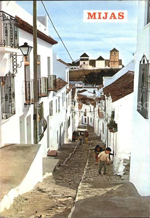 Mijas Strassenansicht
