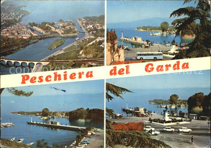 Peschiera del Garda Bruecke Anlegestelle