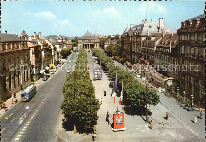 Strasbourg Alsace Place Broglie Theatre