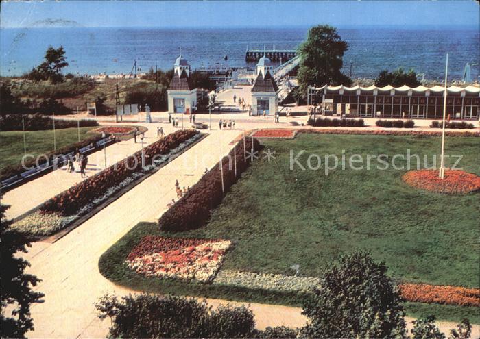 Miedzyzdroje Promenade Seebruecke