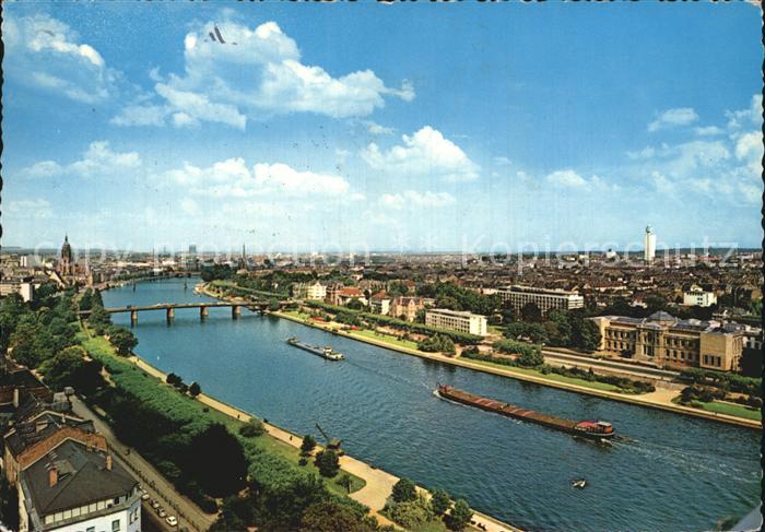 Frankfurt Main Main Dom Henninger Turm