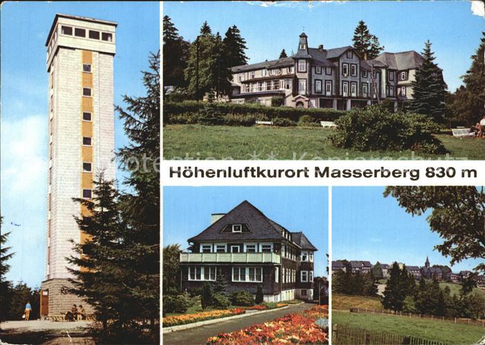 Masserberg Neue Rennsteigwarte Hotel Kurhaus