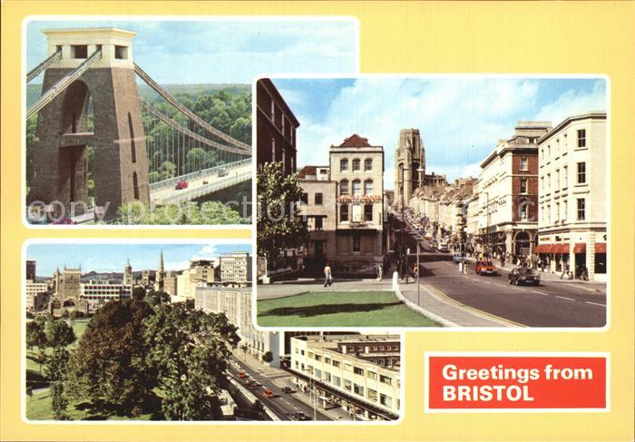 Bristol UK Suspension Bridge Park Street Castle