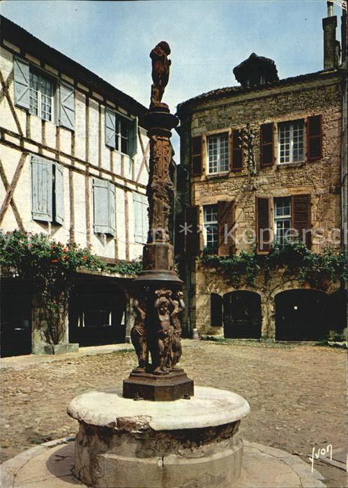Saint-Cere Fontaine Place Mercadial