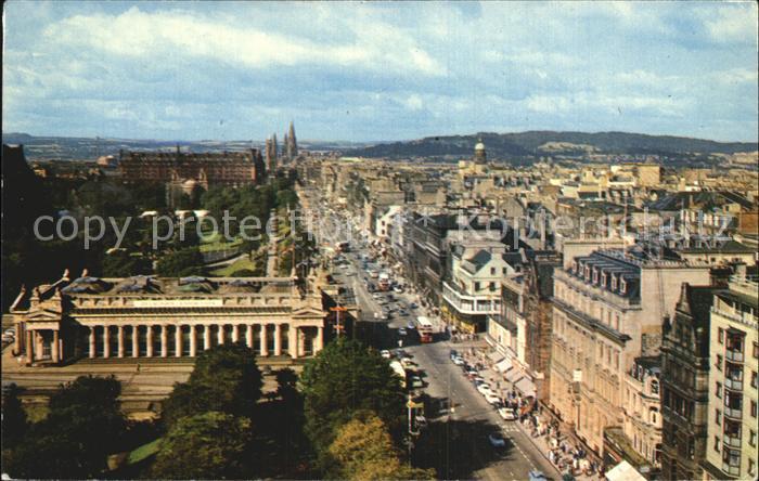 Edinburgh Scotland Princes Street