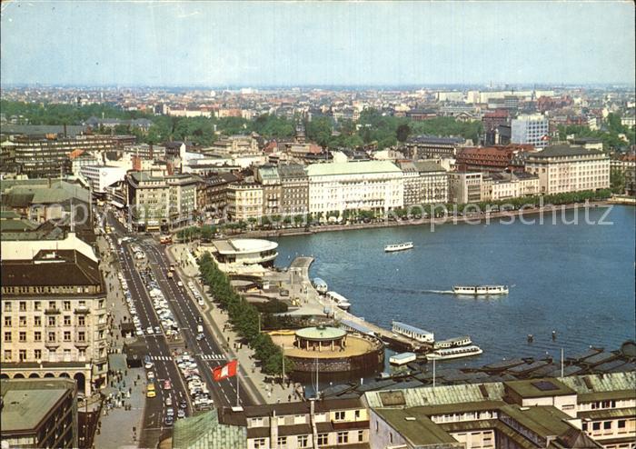 Hamburg Jungfernstieg Binnenalster