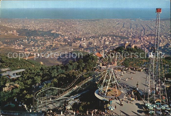 Barcelona Cataluna Cumbre Tibidabo atracciones