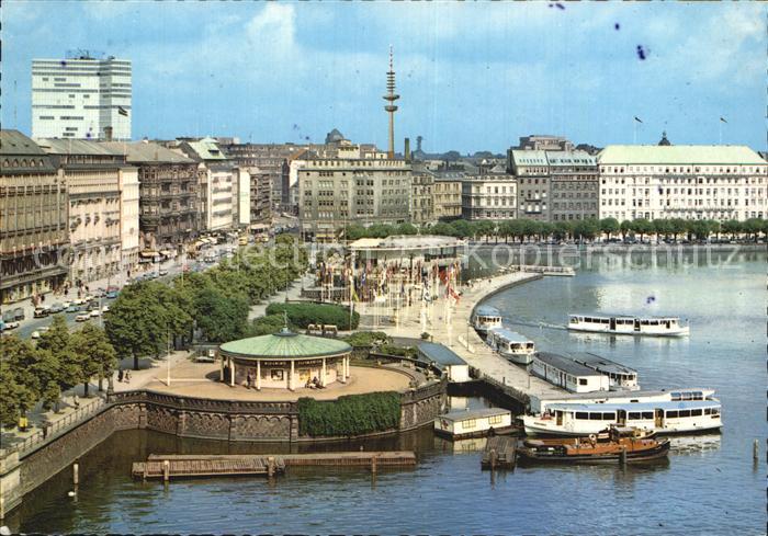 Hamburg Jungfernstieg Binnenalster